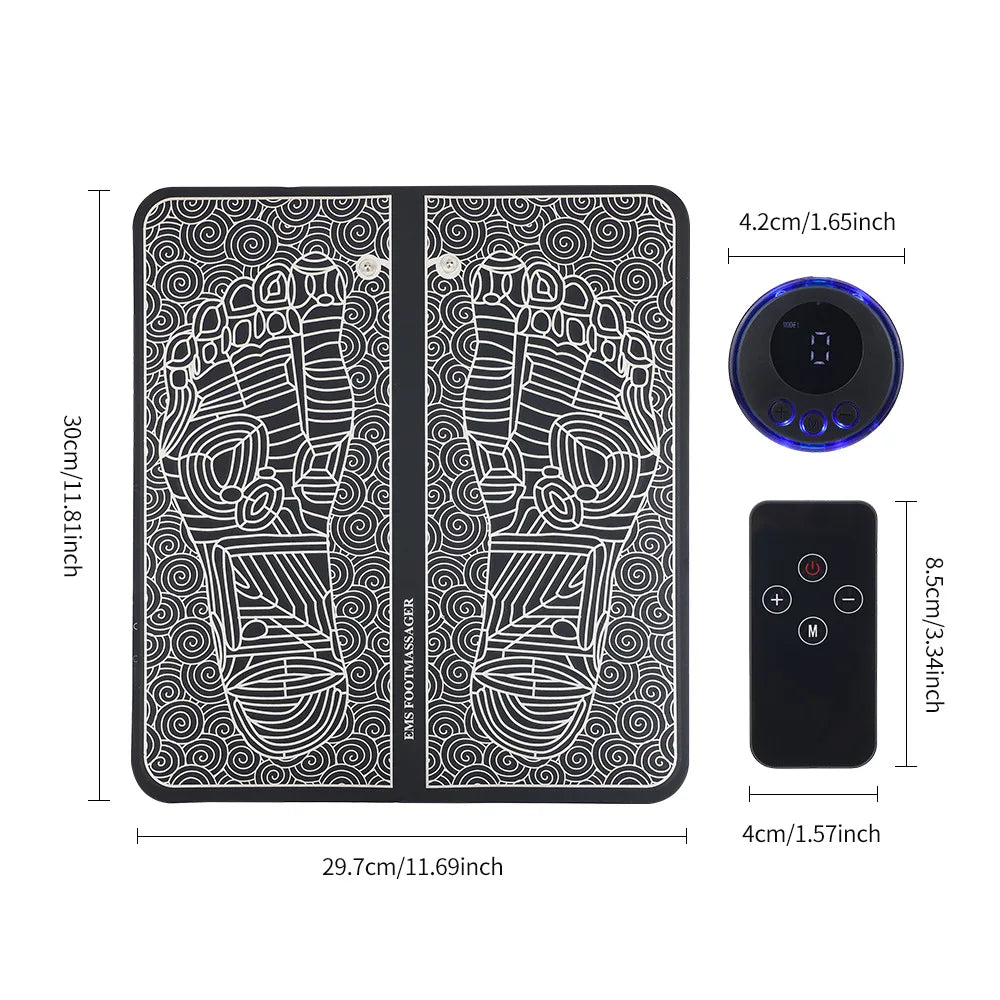 EMS Foot Massager Pad – Pain Relief & Relaxation